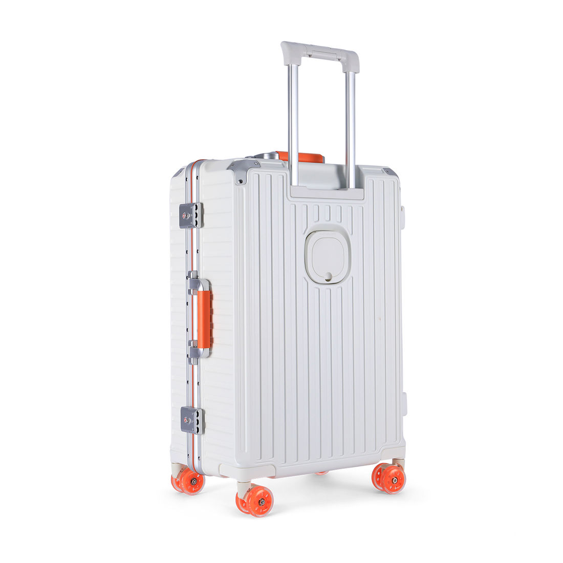 Mala de Viagem Pequena de Bordo 10kg em Policarbonato Brooklyn Maloa Branco