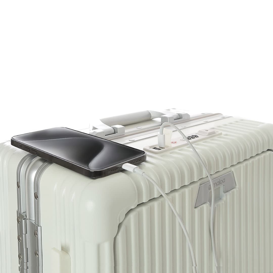 Mala de Viagem Pequena de Bordo 10 kg Policarbonato Suécia Branco Mala de Viagem Pequena de Bordo 10 kg Policarbonato Suécia Branco