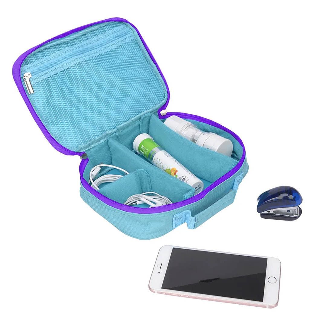 Necessaire Porta Eletronicos Azul Necessaire Porta Eletronicos Azul