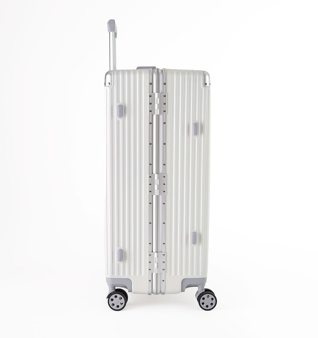 Mala de Viagem Grande 32kg Policarbonato ABS Noruega Maloa Branco Mala de Viagem Grande 32kg Policarbonato ABS Noruega Maloa Branco