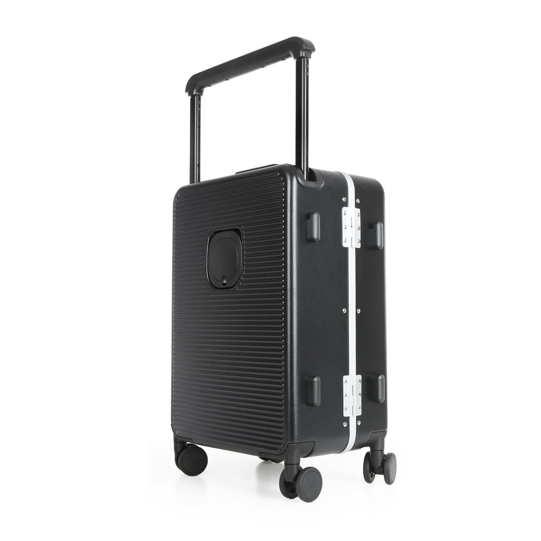 Mala de Viagem Pequena de Bordo 10 kg em Policarbonato Barcelona Maloa Preto Mala de Viagem Pequena de Bordo 10 kg em Policarbonato Barcelona Maloa Preto