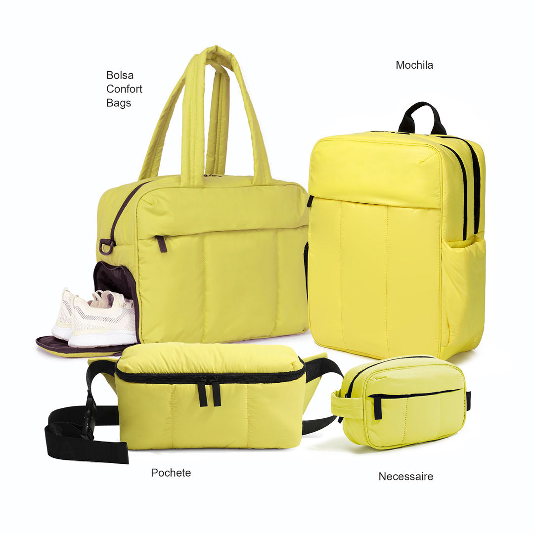 Kit de Viagem Confort Bag Maloa Amarelo