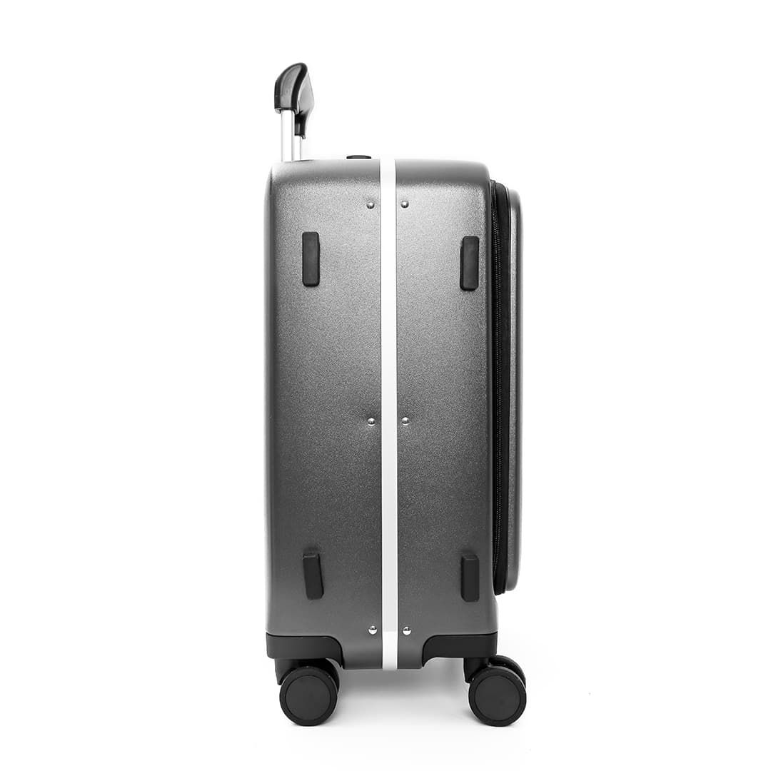 Mala de Viagem Pequena de Bordo 10 kg em Policarbonato Bélgica Maloa Chumbo Mala de Viagem Pequena de Bordo 10 kg em Policarbonato Bélgica Maloa Chumbo