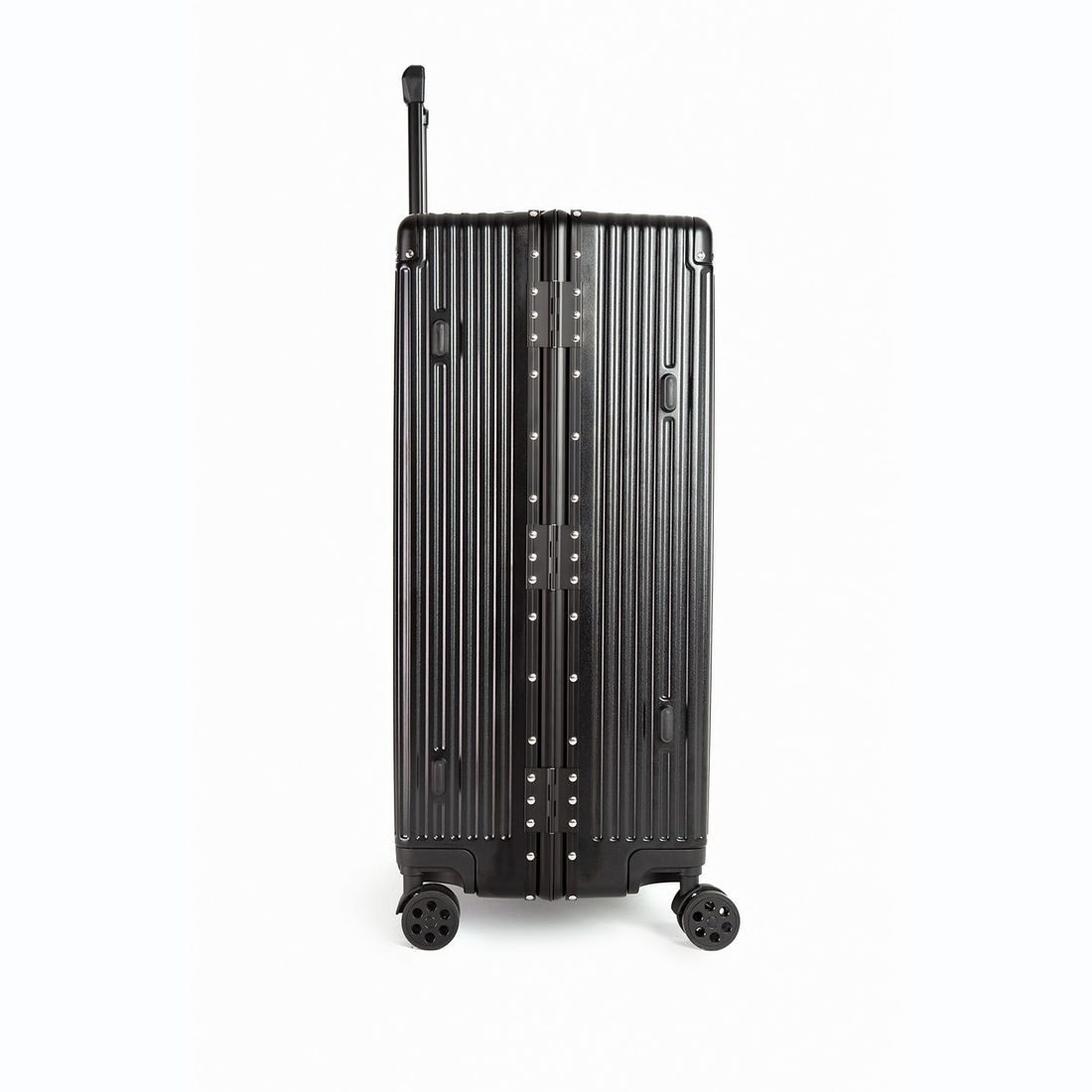 Mala de Viagem Grande 32kg Policarbonato ABS Noruega Maloa Preto Mala de Viagem Grande 32kg Policarbonato ABS Noruega Maloa Preto