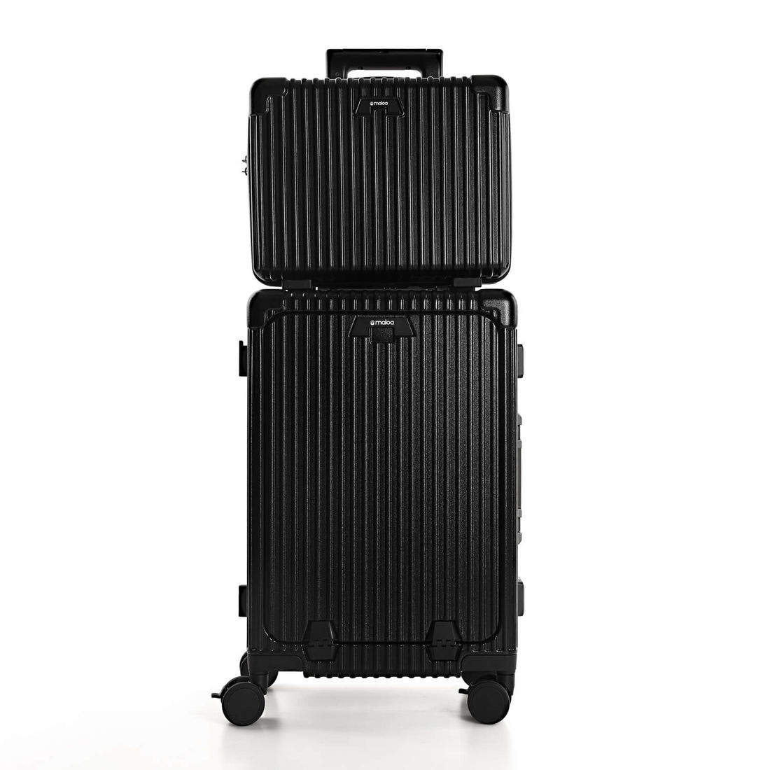 Conjunto de Mala de Bordo 10 kg e Frasqueira Suecia Maloa Preto