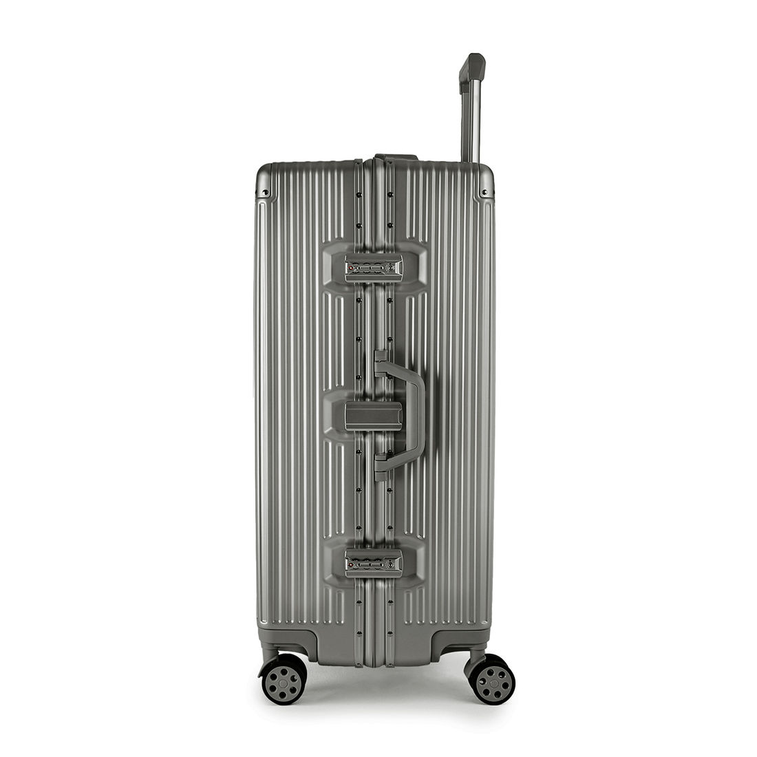 Kit de Viagem com 4 Peças Policarbonato ABS Noruega Maloa Chumbo