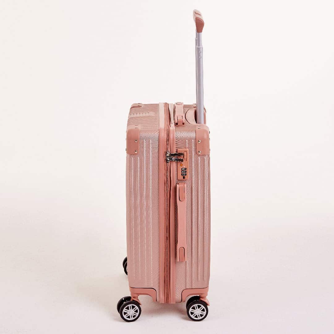 Kit de Malas de Viagem 3 Peças Italia Maloa Rose Kit de Malas de Viagem 3 Peças Italia Maloa Rose