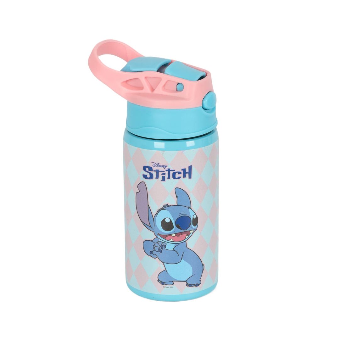 Garrafa de Água em Aço Inoxidável 500ml Stitch Azul Garrafa de Água em Aço Inoxidável 500ml Stitch Azul