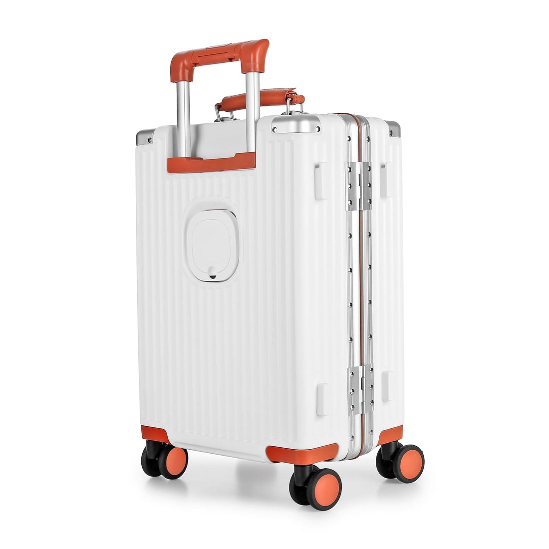 Mala de Viagem Pequena de Bordo 10 kg Policarbonato Capri Maloa Branco Mala de Viagem Pequena de Bordo 10 kg Policarbonato Capri Maloa Branco