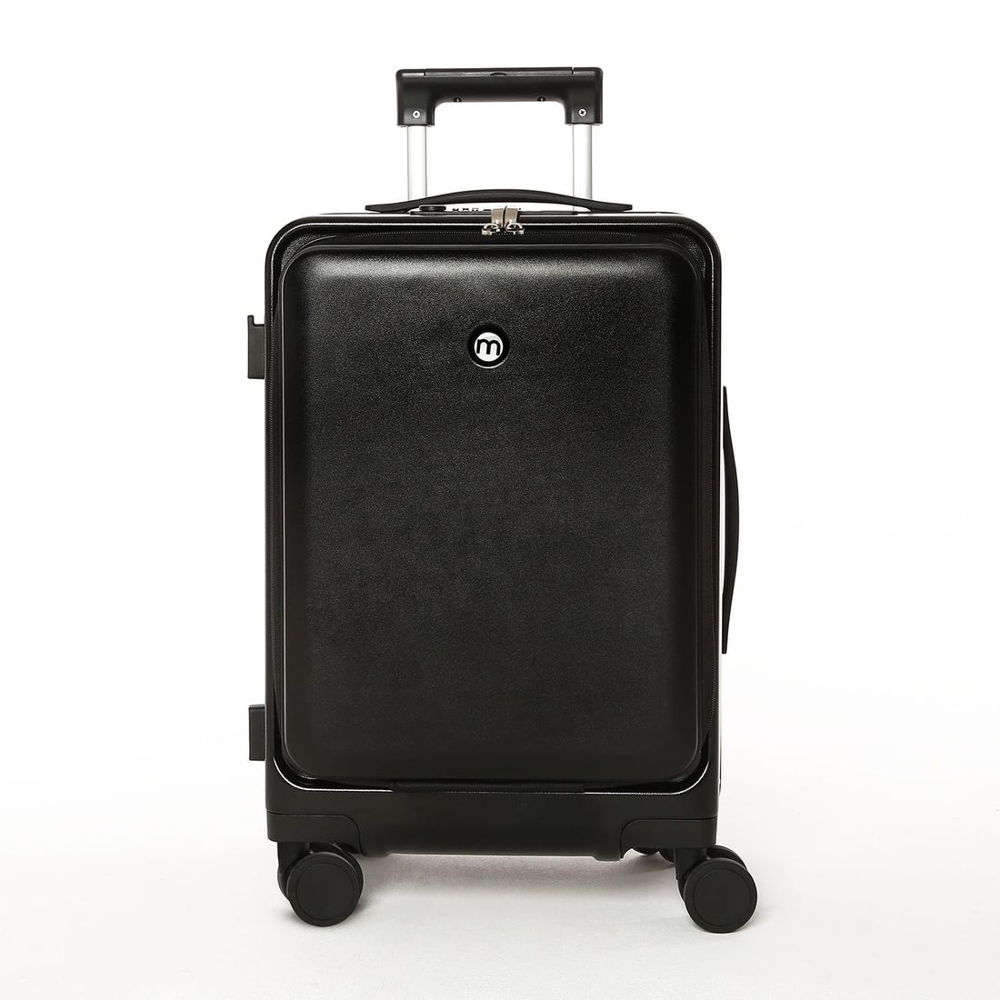 Mala de Viagem Pequena de Bordo 10 kg em Policarbonato Bélgica Maloa Preto