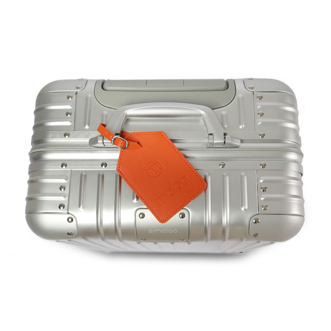 Tag Decorativa para Bagagem Maloa Laranja