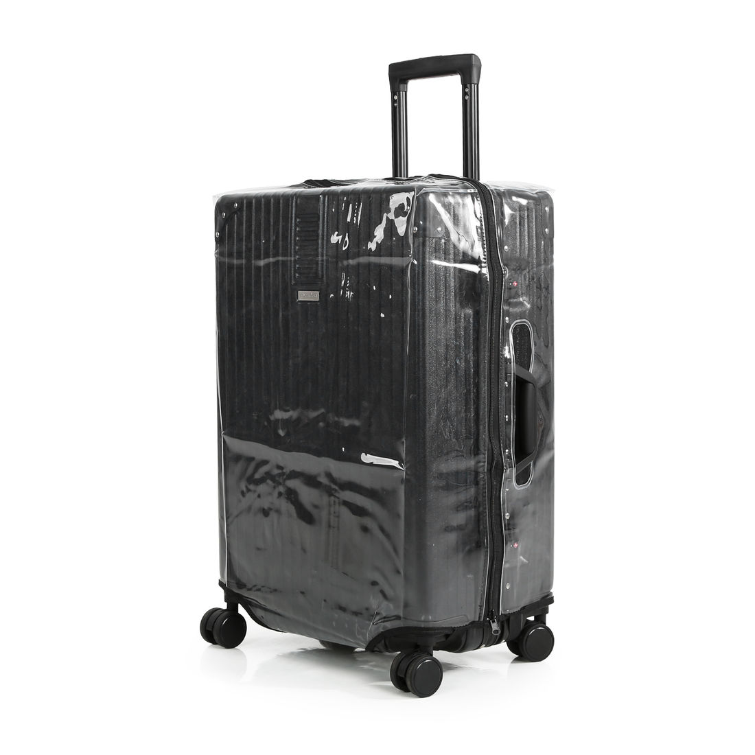 Compre Mala de Viagem Toronto Grande 32kg Preto e Ganhe 1 Capa Transparente Compre Mala de Viagem Toronto Grande 32kg Preto e Ganhe 1 Capa Transparente