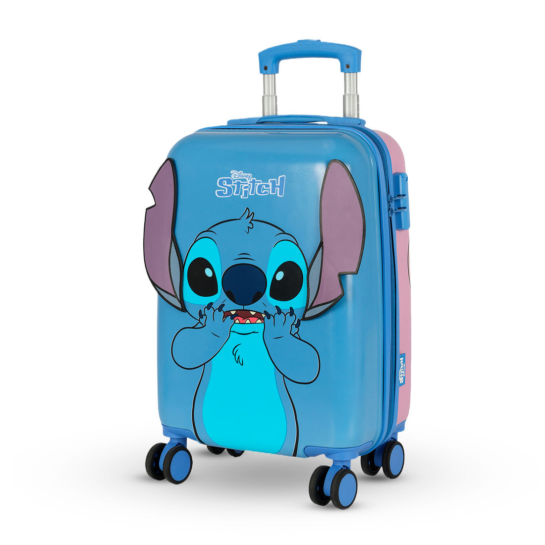 Mala de Viagem Pequena de Bordo 10kg Policarbonato Dupla Stitch e Angel Mala de Viagem Pequena de Bordo 10kg Policarbonato Dupla Stitch e Angel