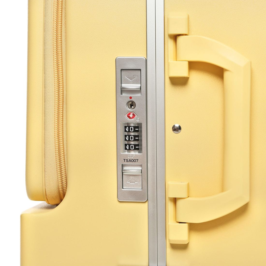 Mala de Viagem Pequena de Bordo 10 kg em Policarbonato Lisboa Maloa Amarelo