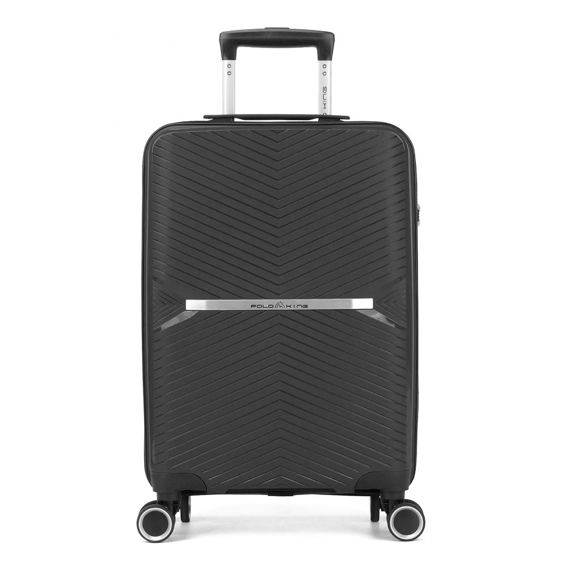 Mala de Viagem Pequena de Bordo 10kg em Polipropileno Milão Preto