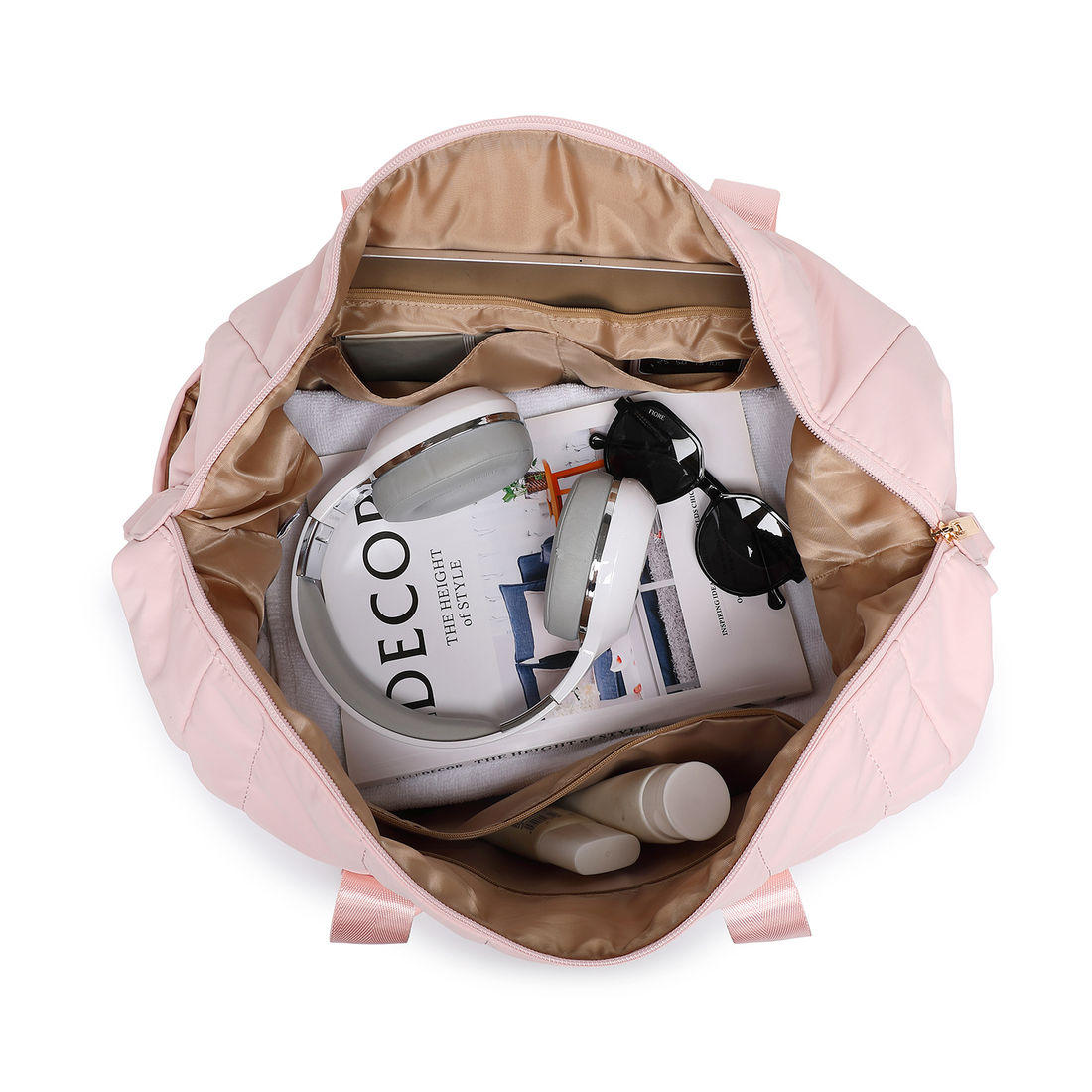 Kit de Mala de Viagem Pequena Grécia Rosa com Assento Infantil e Bolsa de Viagem Multifuncional Nomad Rosa Kit de Mala de Viagem Pequena Grécia Rosa com Assento Infantil e Bolsa de Viagem Multifuncional Nomad Rosa