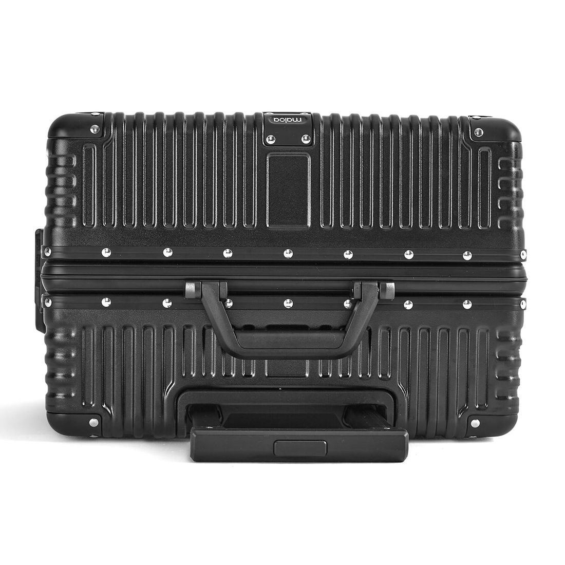 Mala de Viagem Média 23kg Policarbonato ABS Noruega Maloa Preto Mala de Viagem Média 23kg Policarbonato ABS Noruega Maloa Preto