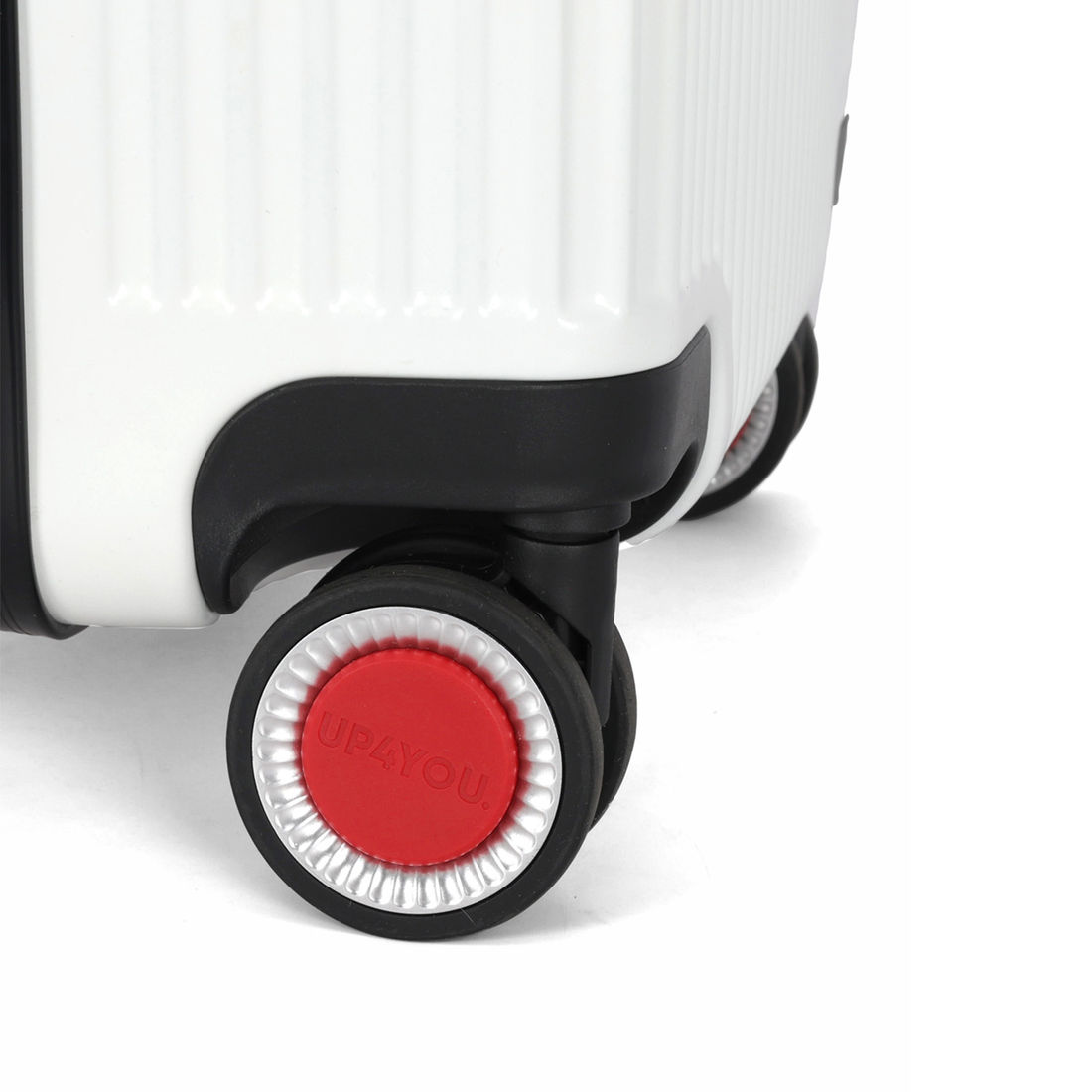 Mala de Viagem Pequena de Bordo 10 kg em ABS com Expansor Strike Branco Mala de Viagem Pequena de Bordo 10 kg em ABS com Expansor Strike Branco