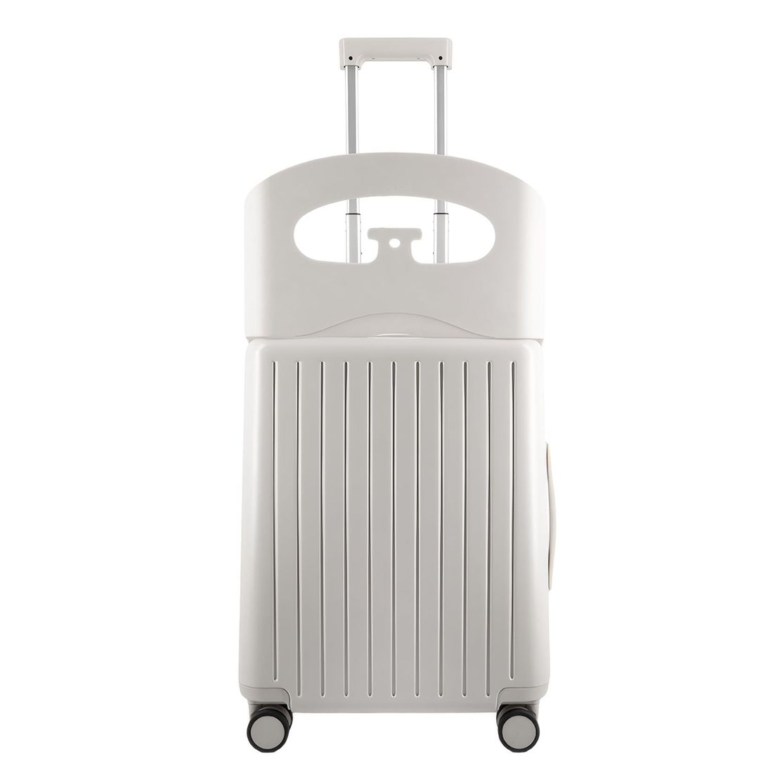Kit de Malas de Viagem Média 23 kg e Pequena de Bordo 10kg com Assento Infantil PC Grécia Maloa Branco Kit de Malas de Viagem Média 23 kg e Pequena de Bordo 10kg com Assento Infantil PC Grécia Maloa Branco