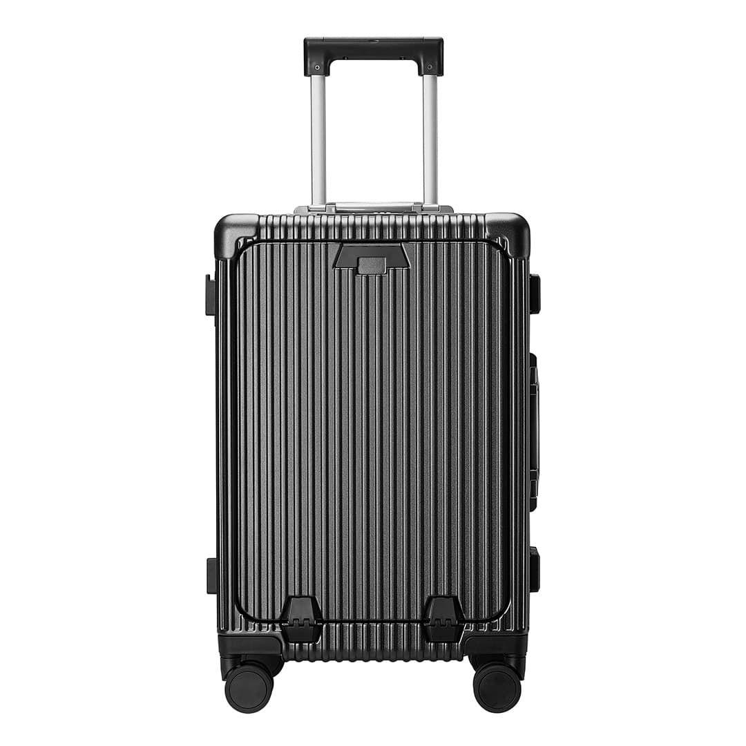 Mala de Viagem Pequena de Bordo 10 kg Policarbonato Suécia Preto Mala de Viagem Pequena de Bordo 10 kg Policarbonato Suécia Preto