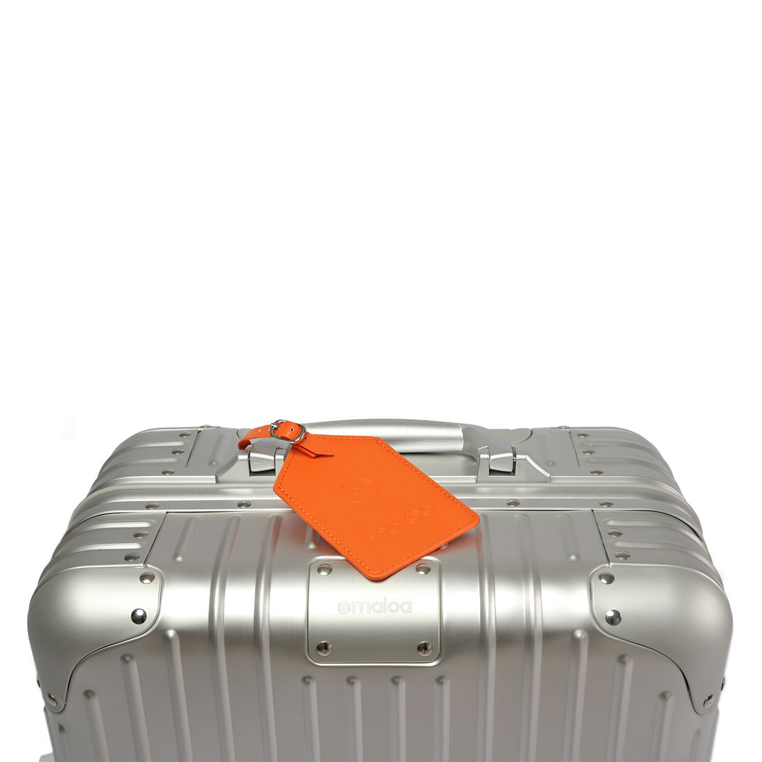 Tag Decorativa para Bagagem Maloa Laranja