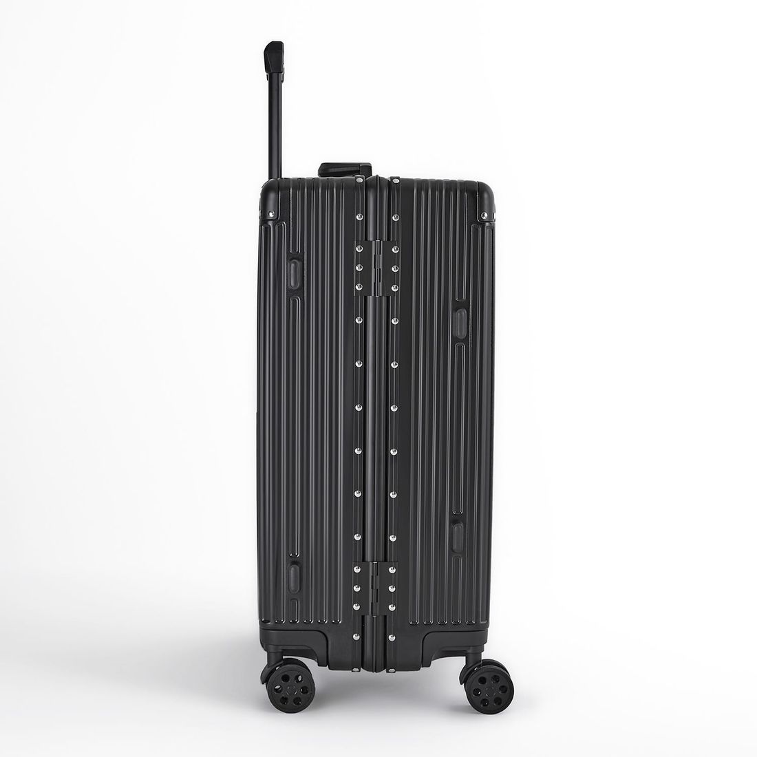 Mala de Viagem Média 23kg Policarbonato ABS Noruega Maloa Preto Mala de Viagem Média 23kg Policarbonato ABS Noruega Maloa Preto
