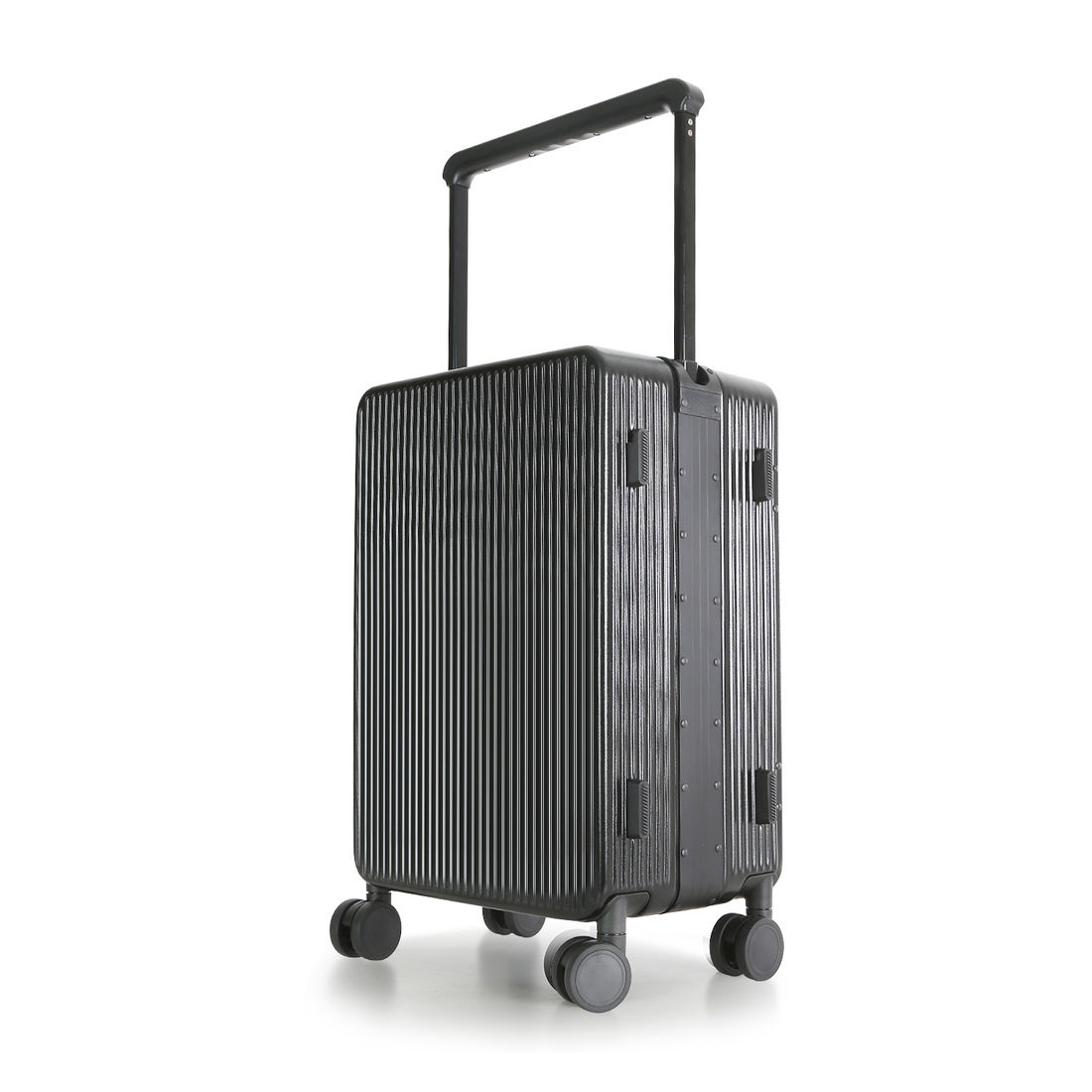 Mala de Viagem Pequena de Bordo 10 kg Policarbonato Mônaco Maloa Preto