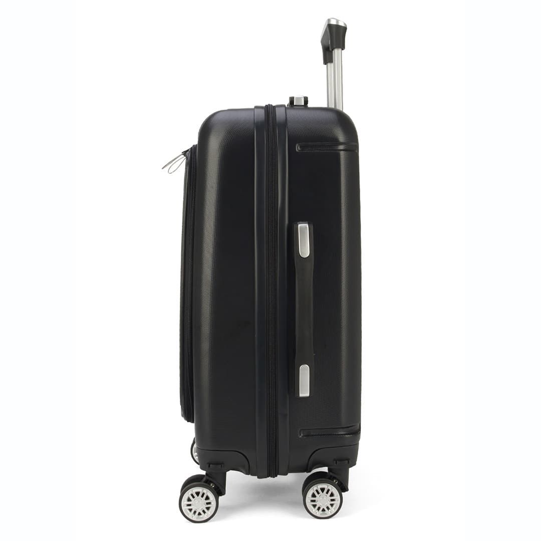 Mala de Viagem Pequena de Bordo 10kg  Porta Notbook Argos Preto