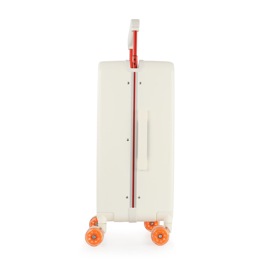 Mala de Viagem Pequena de Bordo 10 kg Policarbonato Chicago Maloa Branco