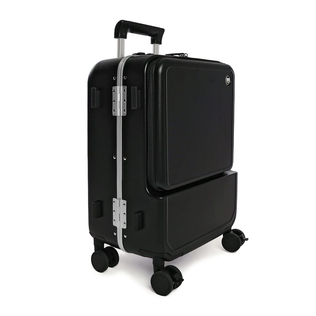 Mala de Viagem Pequena de Bordo 10 kg em Policarbonato Lisboa Maloa Preto