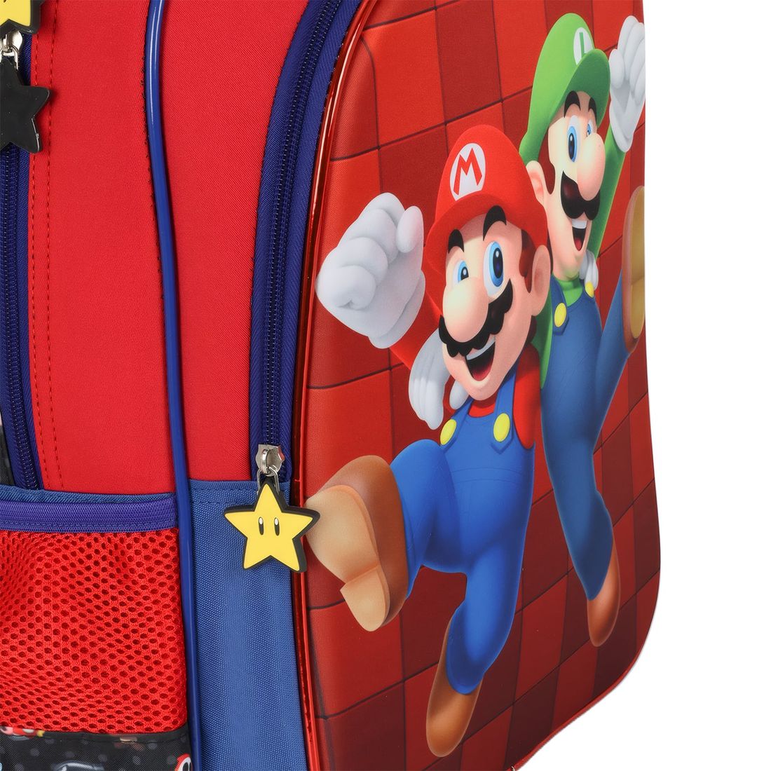 Conjunto de Mala de Bordo 10 kg e Mochila Infantil Mario e Luigi Conjunto de Mala de Bordo 10 kg e Mochila Infantil Mario e Luigi