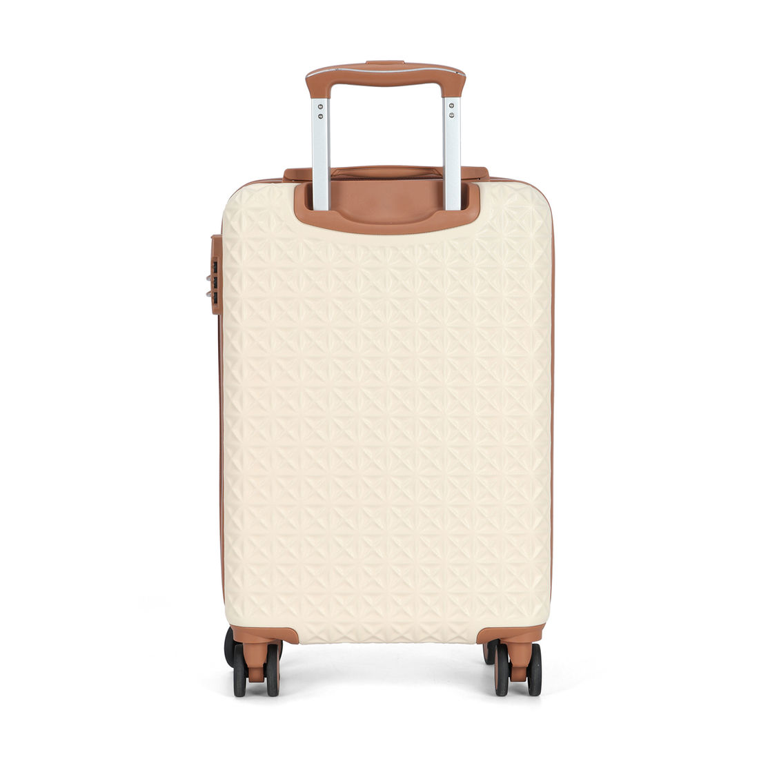 Mala de Viagem Pequena de Bordo 10 kg em ABS Apollo Branco