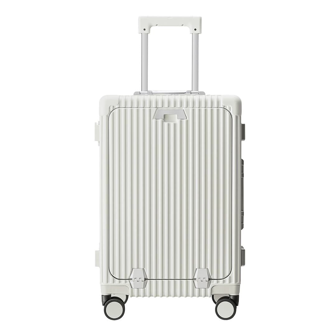 Mala de Viagem Pequena de Bordo 10 kg Policarbonato Suécia Branco Mala de Viagem Pequena de Bordo 10 kg Policarbonato Suécia Branco