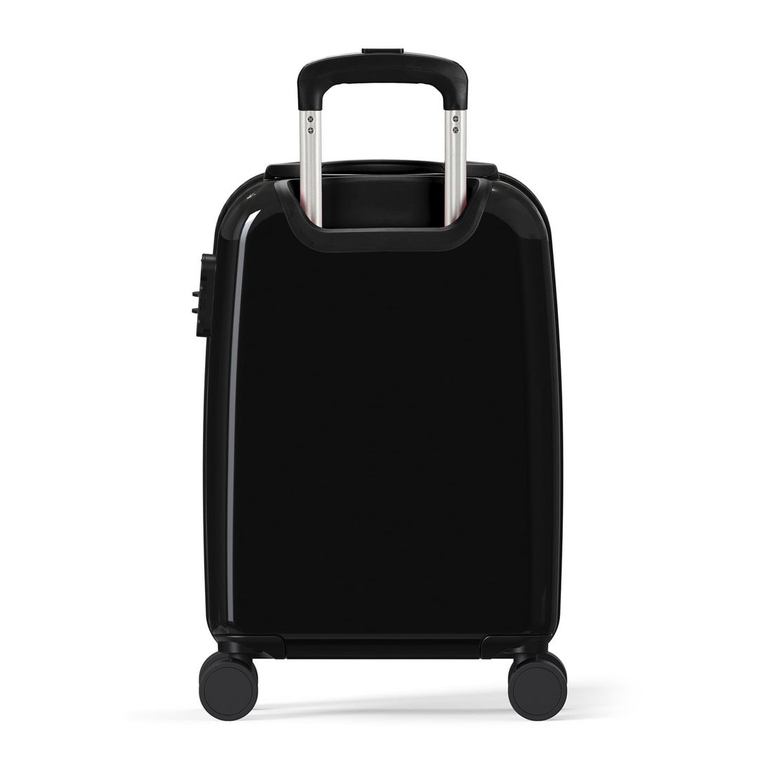 Mala de Viagem Pequena de Bordo Infantil em Policarbonato Homem Aranha Preto