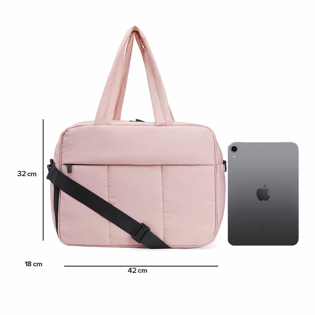 Kit Mochila e Bolsa Confort Bag Multifuncional Maloa Rose