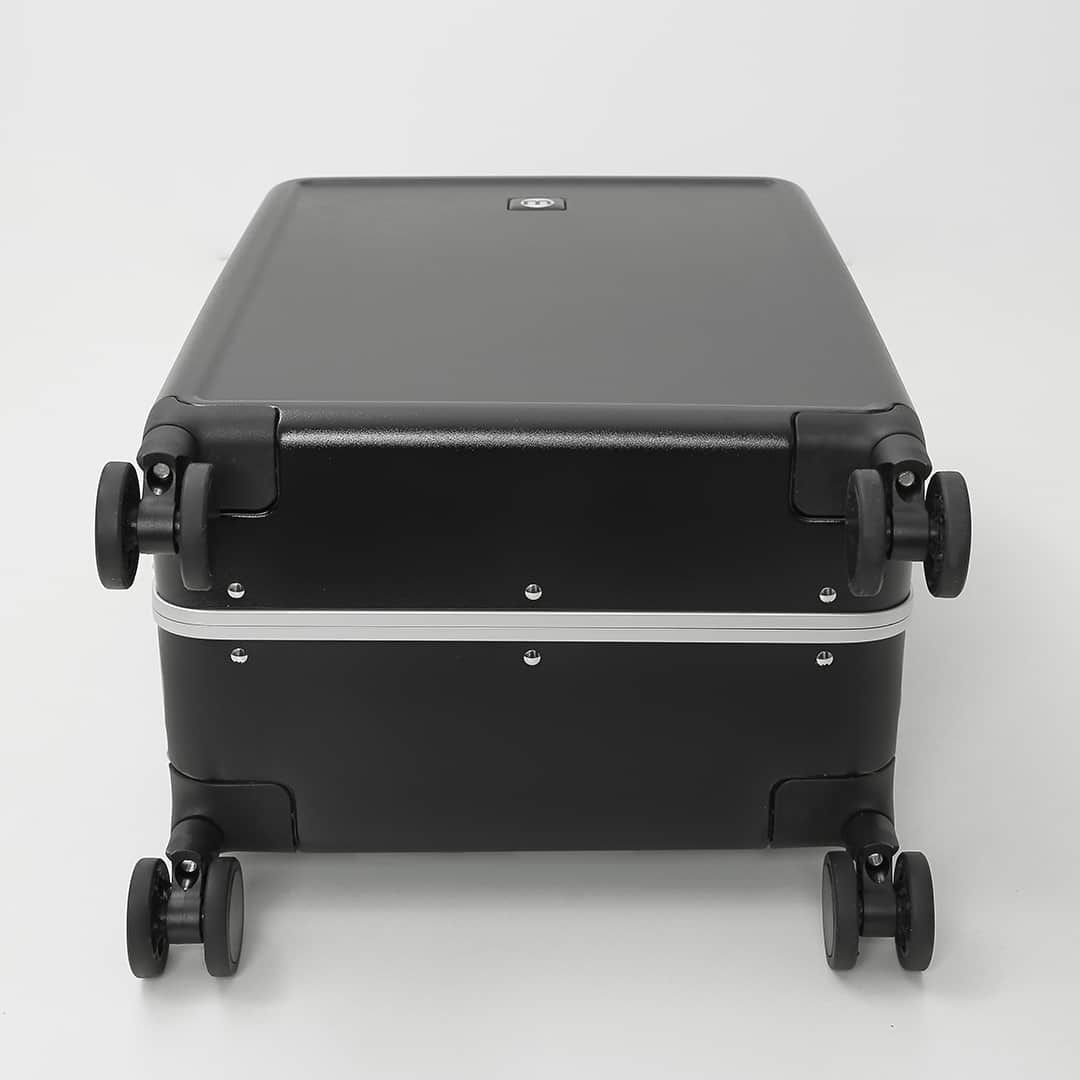 Mala de Viagem Media 23 kg em Policarbonato Dinamarca Maloa Preta