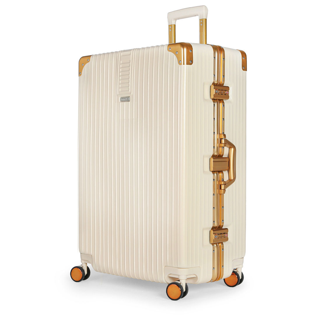 Kit de Malas de Viagem Media 23kg e Grande 32kg e Ganhe Frasqueira Toronto Bege Kit de Malas de Viagem Media 23kg e Grande 32kg e Ganhe Frasqueira Toronto Bege