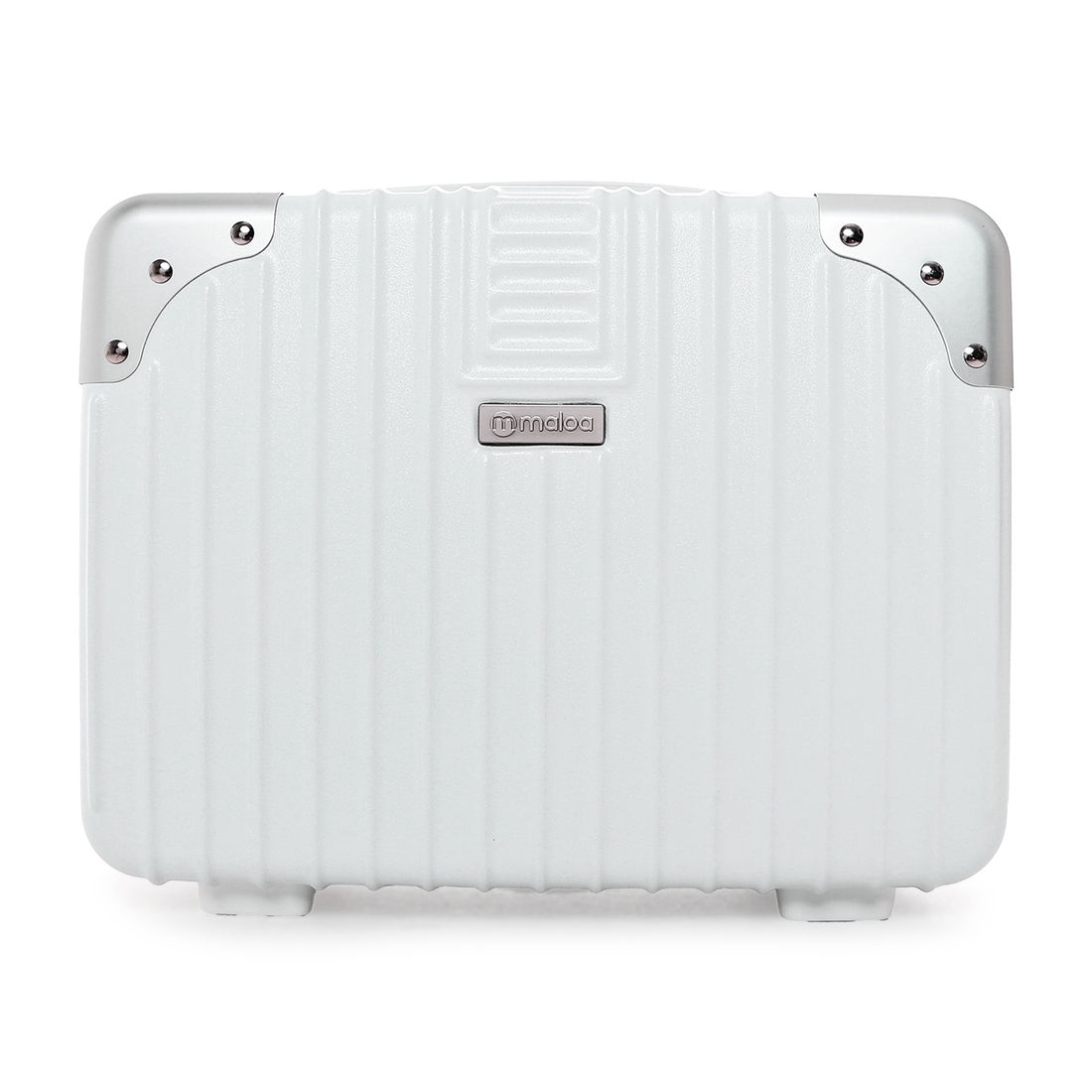 Compre Mala de Viagem Toronto Branco Grande 32kg em ABS Policarbonato e Ganhe Frasqueira