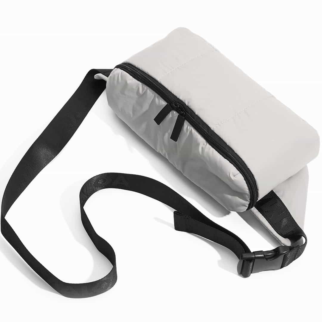 Kit Mochila e Pochete Confort Bag Multifuncional Maloa Branco