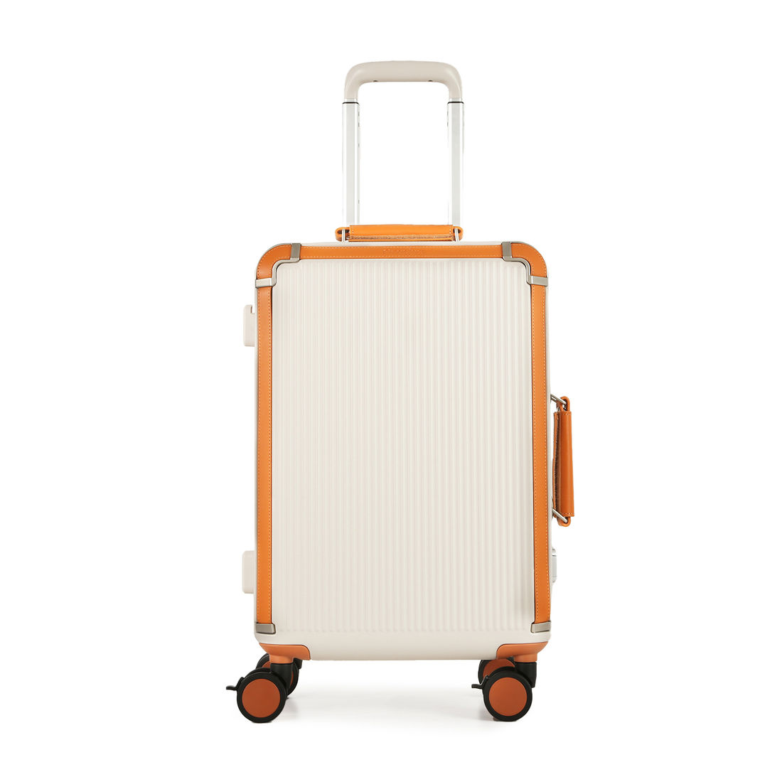 Kit de Mala de Viagem Pequena 10kg Vienna Bege, Bolsa Multifuncional Nomad e Kit Frasco 7 Peças Bege