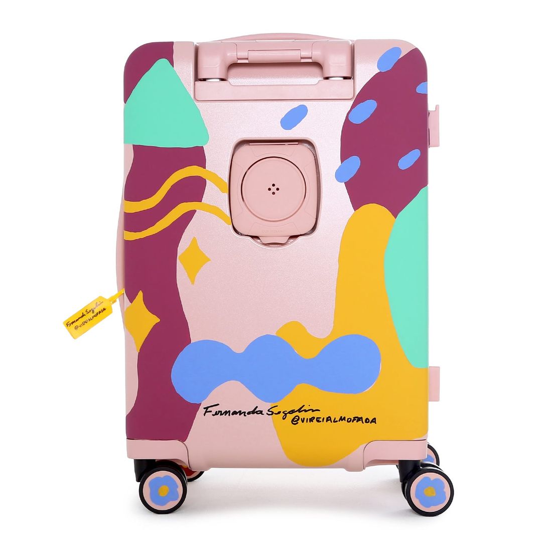 Mala de Viagem Pequena de Bordo 10 kg em Policarbonato Bélgica Travel Time Maloa Mala de Viagem Pequena de Bordo 10 kg em Policarbonato Bélgica Travel Time Maloa