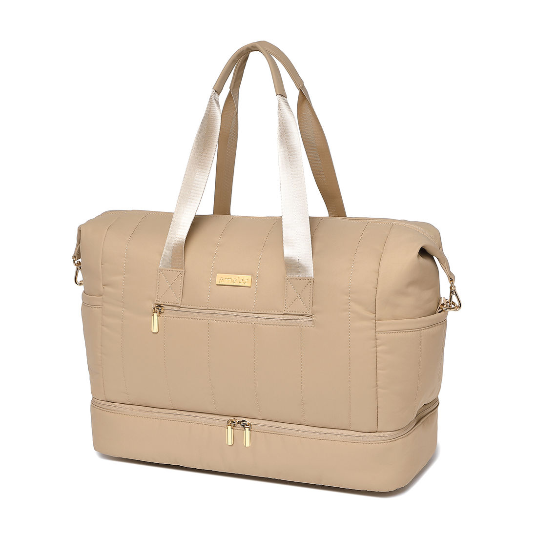 Bolsa de Viagem em Poliéster Multifuncional Nomad Maloa Cáqui Bolsa de Viagem em Poliéster Multifuncional Nomad Maloa Cáqui