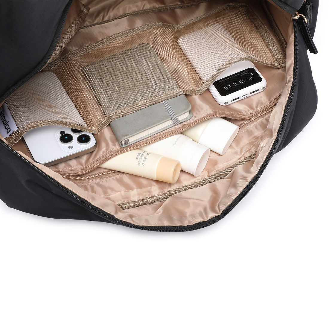 Bolsa de Viagem em Poliéster Multifuncional Air Duffle Maloa Preto Bolsa de Viagem em Poliéster Multifuncional Air Duffle Maloa Preto