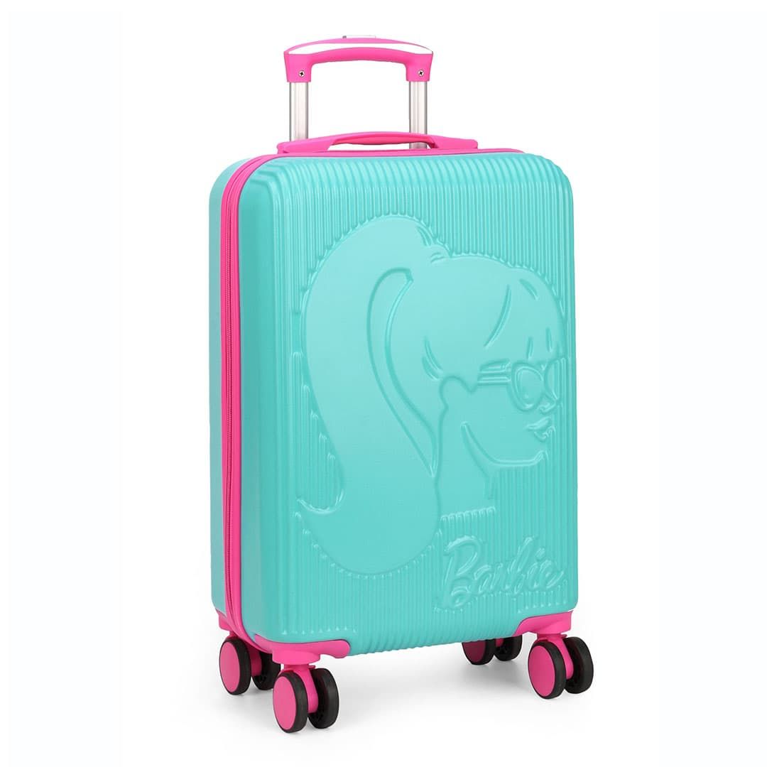 Mala de Viagem de Bordo Infantil Barbie Perfil Verde Mala de Viagem de Bordo Infantil Barbie Perfil Verde