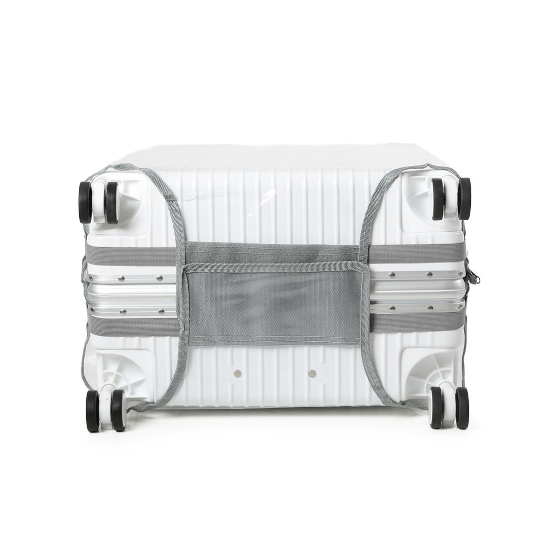 Compre Mala de Viagem Toronto Grande 32kg Branco e Ganhe 1 Capa Transparente