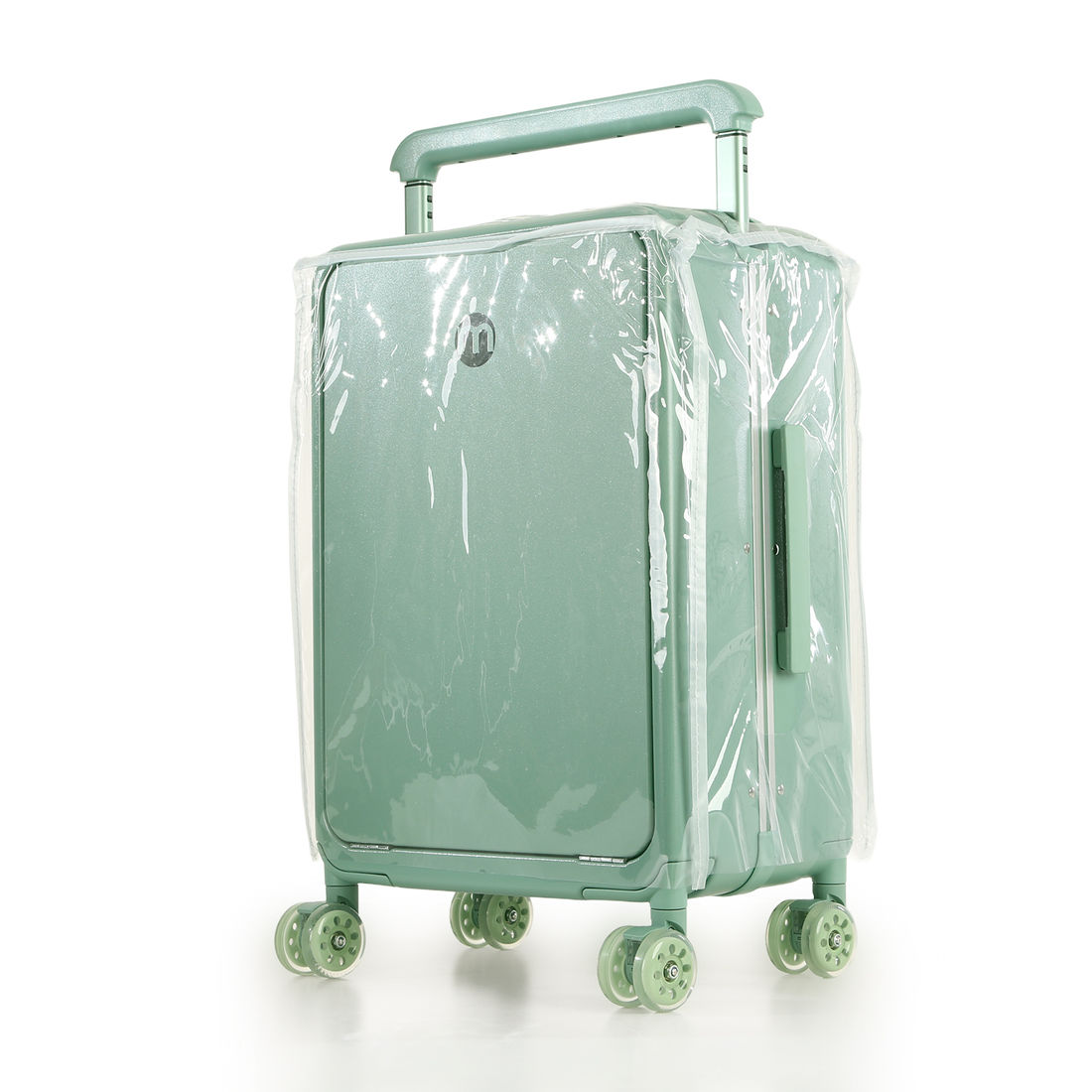 Mala de Viagem Pequena de Bordo 10 kg Policarbonato Chicago Maloa Verde Mala de Viagem Pequena de Bordo 10 kg Policarbonato Chicago Maloa Verde