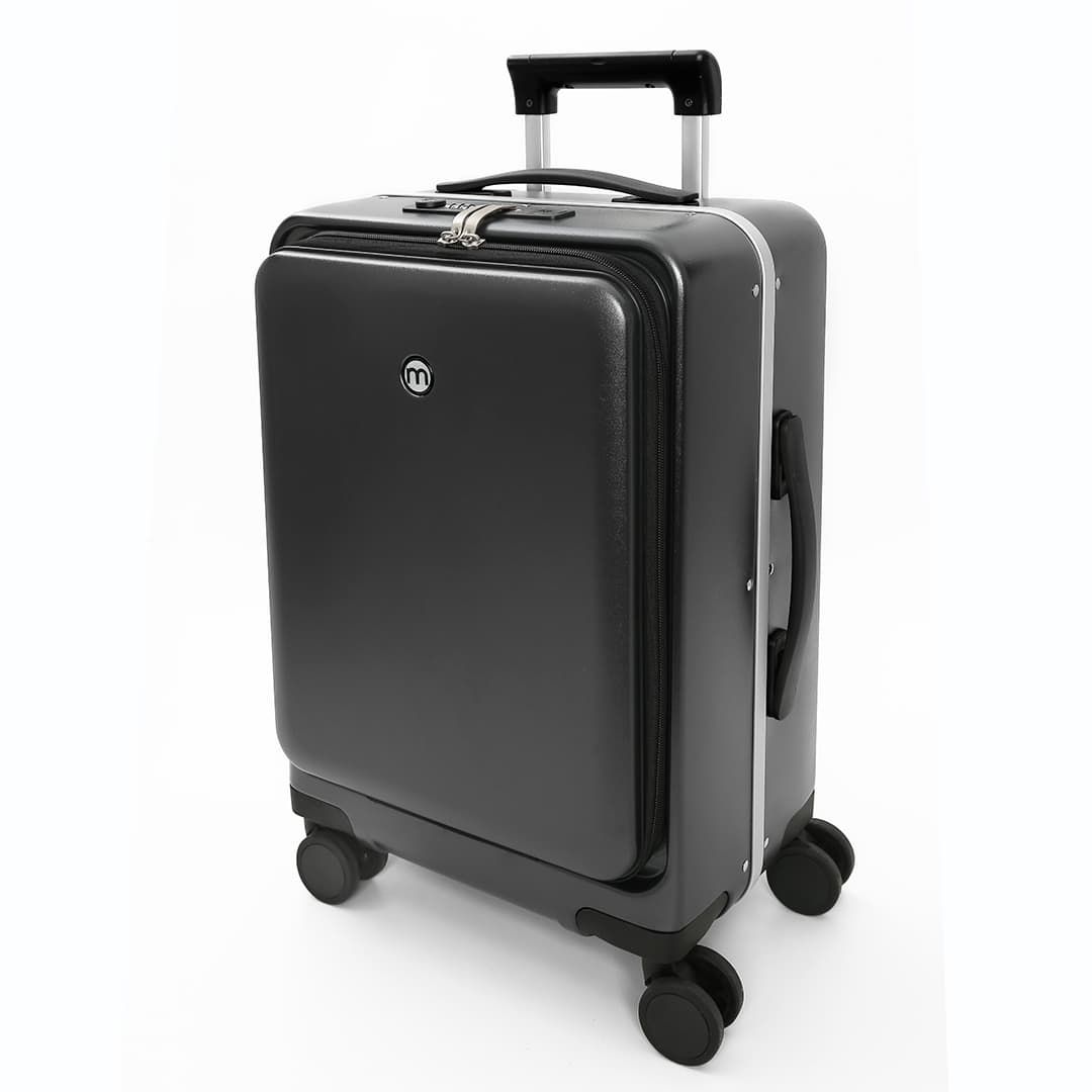 Mala de Viagem Pequena de Bordo 10 kg em Policarbonato Bélgica Maloa Chumbo Mala de Viagem Pequena de Bordo 10 kg em Policarbonato Bélgica Maloa Chumbo