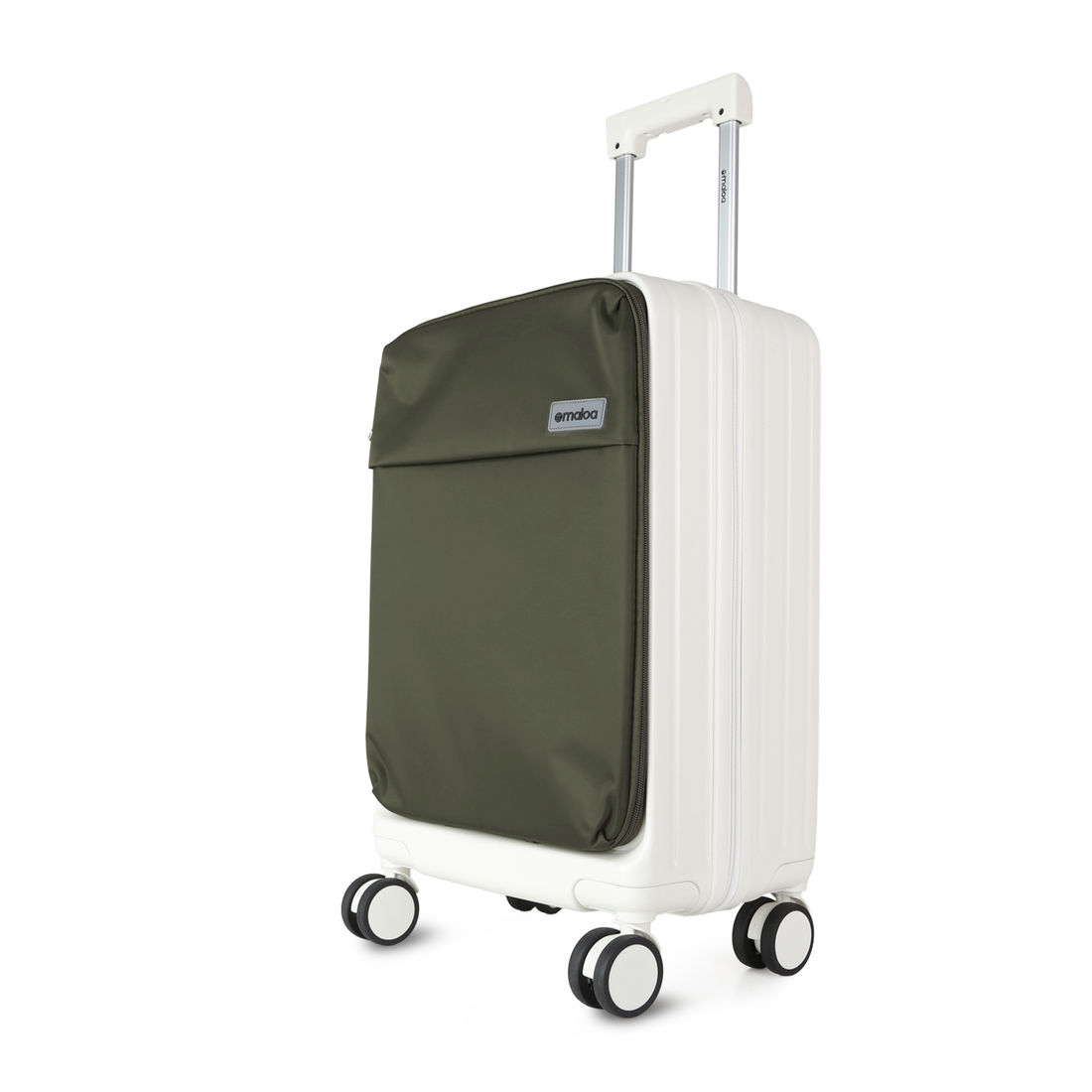 Mala de Viagem Pequena de Bordo 10 kg Policarbonato Cuba Maloa Verde