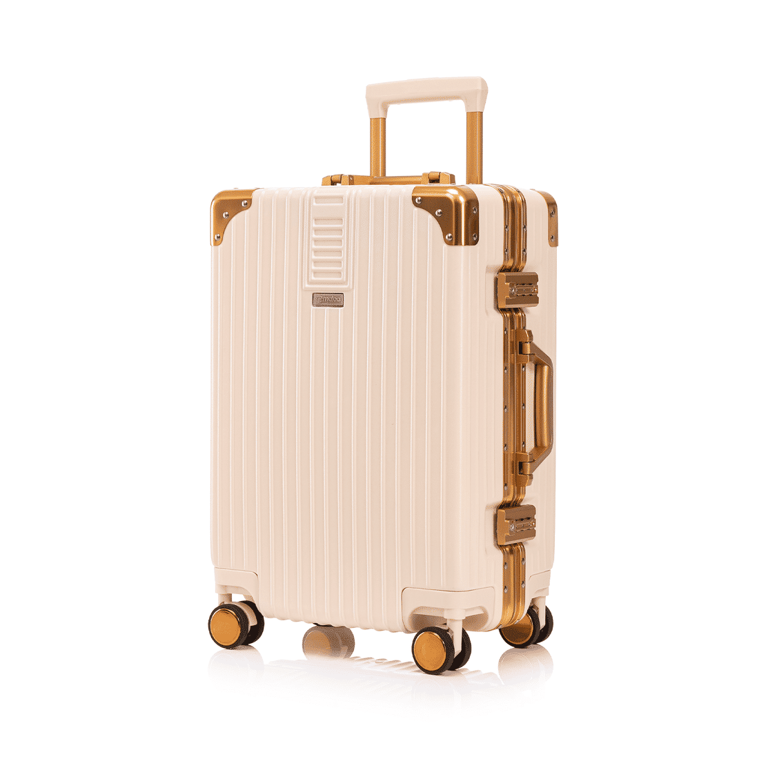 Kit de Viagem com 3 Peças e Frasqueira ABS Policarbonato Toronto Maloa Bege Kit de Viagem com 3 Peças e Frasqueira ABS Policarbonato Toronto Maloa Bege