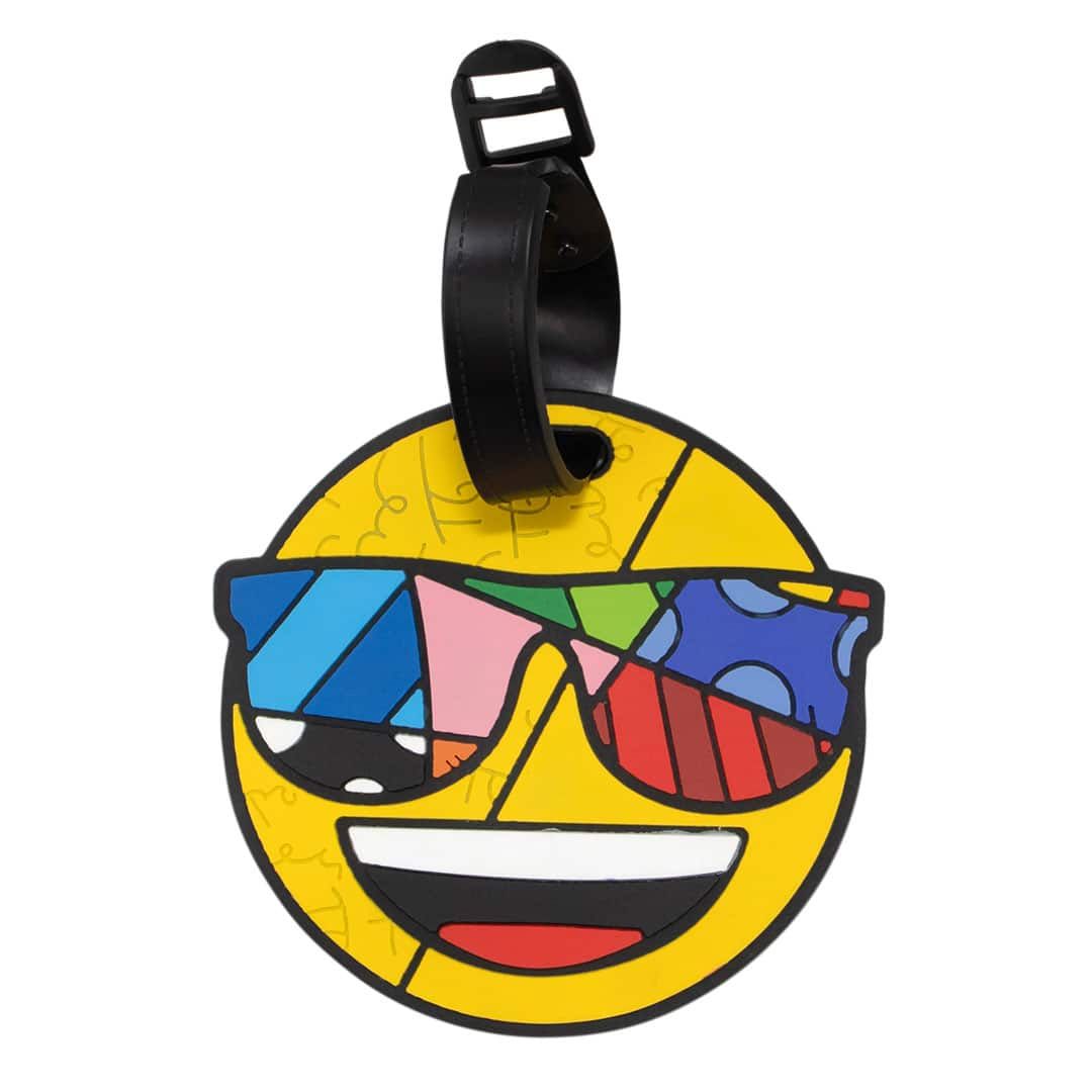 Tag Identificador de Bagagem para Malas de Viagem Emoji By Romero Smile Oculos Tag Identificador de Bagagem para Malas de Viagem Emoji By Romero Smile Oculos